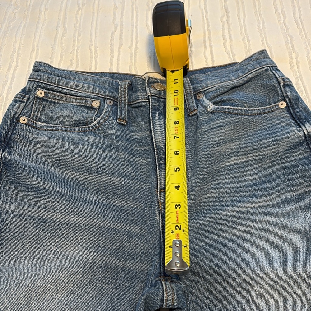 EUC Madewell Slim Boy Jeans - size 2 (24) - Picture 5 of 14